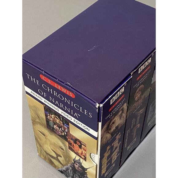 The Chronicles of Narnia Box Set Complete 6 VHS Tapes 1988-1990 C. S. Lewis BBC - Picture 14 of 14